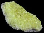 Sulfur Crystals on Matrix - Bolivia #51575-1